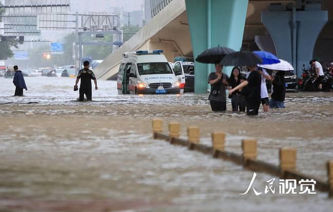 河北應對強降雨天氣 停止一切線下教學